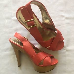 Women’s sling back heel
